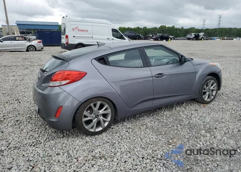 2016 Hyundai Veloster из США, поврежденный, VIN KMHTC6AD8GU284713